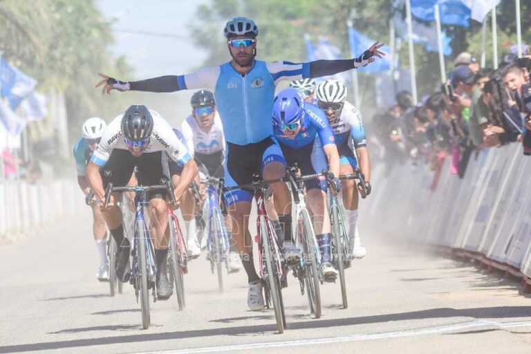 El uruguayo Pablo Anchieri se tomó revancha y se viste de líder en la Vuelta a Formosa Internacional
