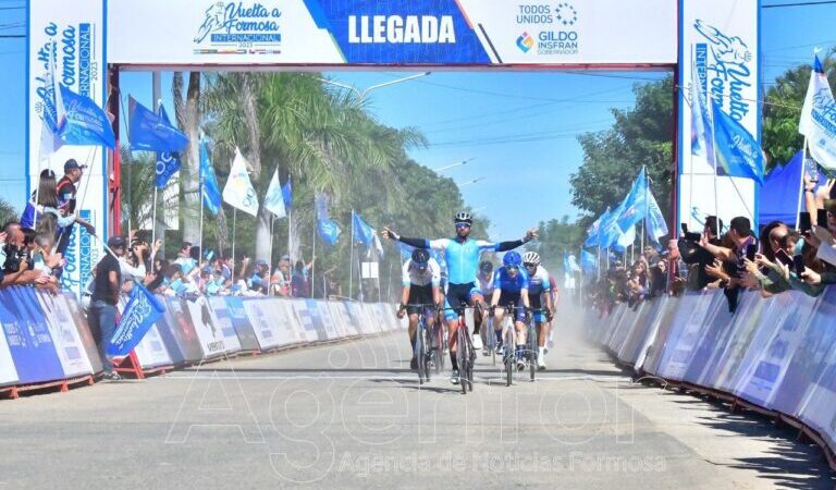 Laguna Blanca recibió la primera etapa de la Vuelta Formosa Internacional 2023