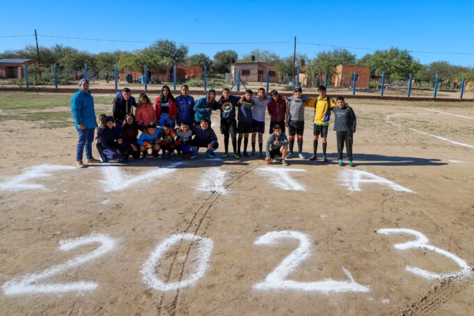 Solís participó de la apertura de los Juegos Departamentales Evita en Posta Cambio Zalazar