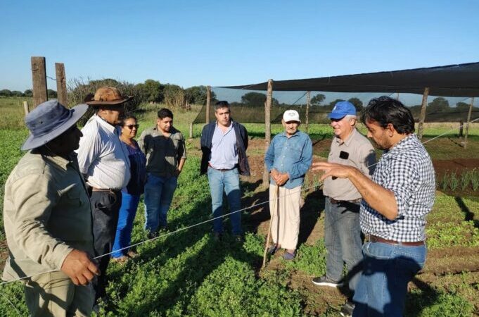 El Ministerio de Producción capacitó a productores de Boca Riacho Pilagá
