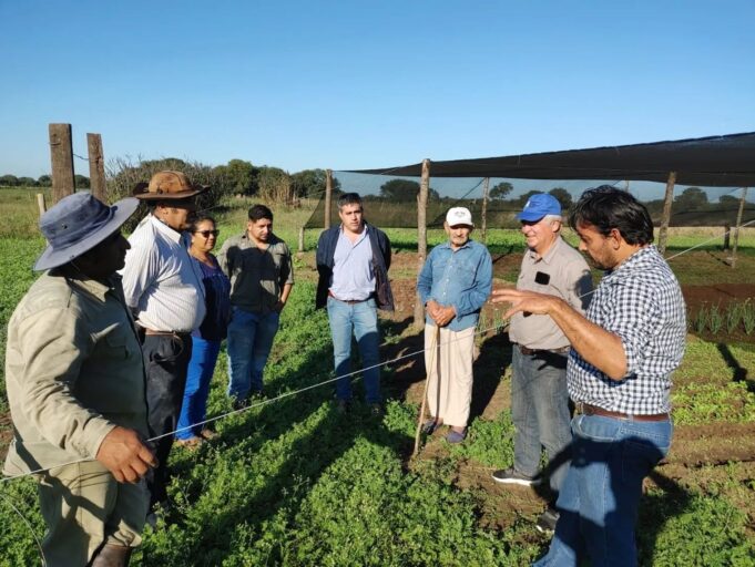 El Ministerio de Producción capacitó a productores de Boca Riacho Pilagá