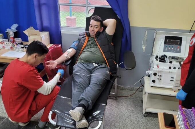 Hospital Distrital El Colorado llevó adelante una valiosa colecta de sangre