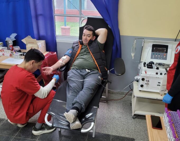 Hospital Distrital El Colorado llevó adelante una valiosa colecta de sangre