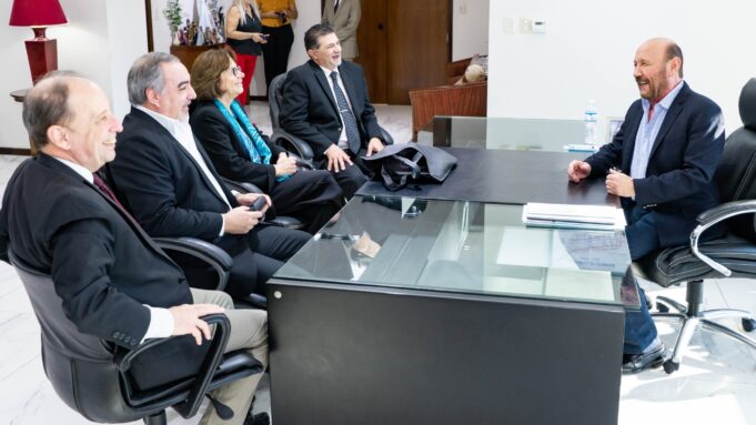 Insfrán recibió a la presidenta de la Junta Federal de Cortes y Superiores Tribunales