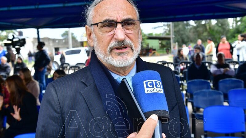 Basterra: “El servicio nutricional está funcionando correctamente, porque para el Gobernador es una acción prioritaria”
