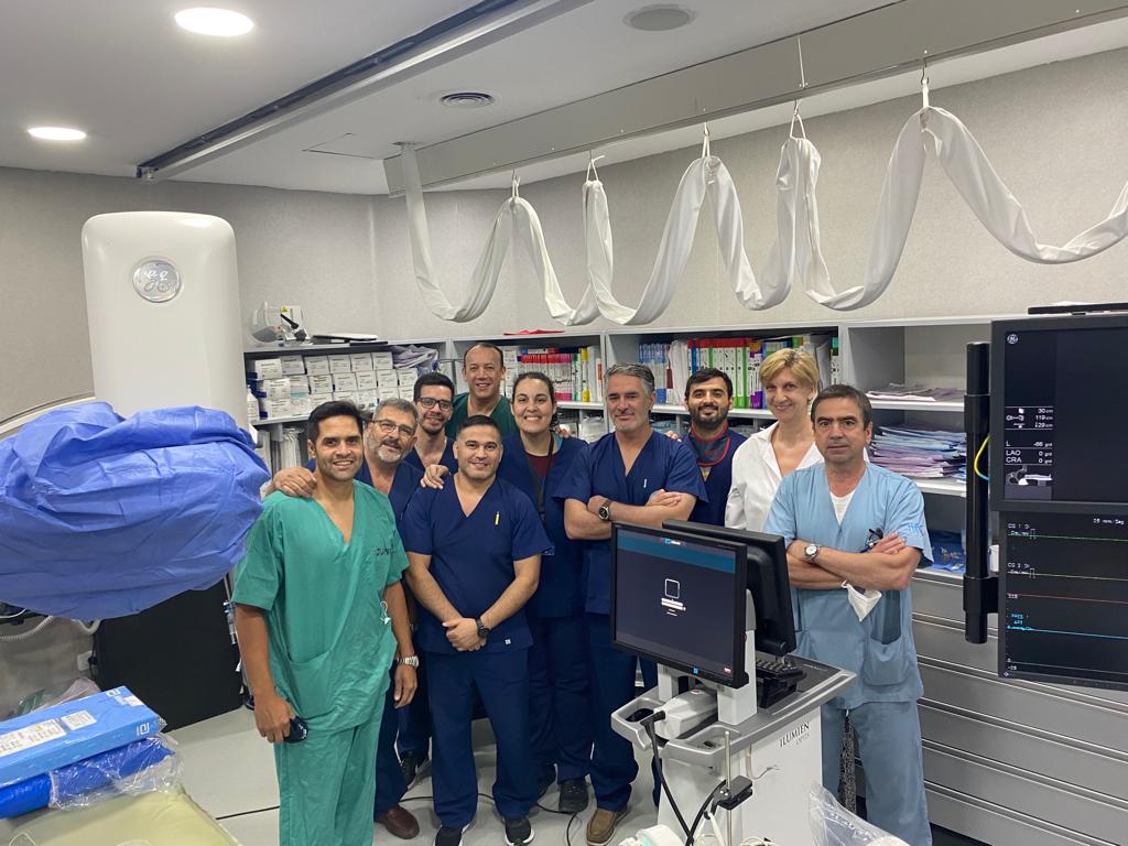 Con constantes avances e innovaciones, el Servicio de Hemodinamia del HAC culminó el primer semestre del año