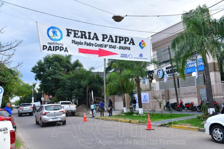 Fue un éxito la vuelta de las ferias francas al playón del Instituto PAIPPA