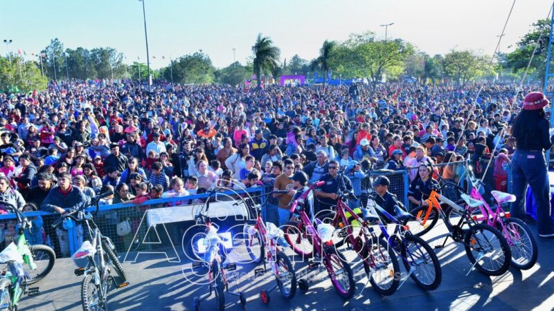 Exitosa convocatoria al festival por el Mes de las Infancias
