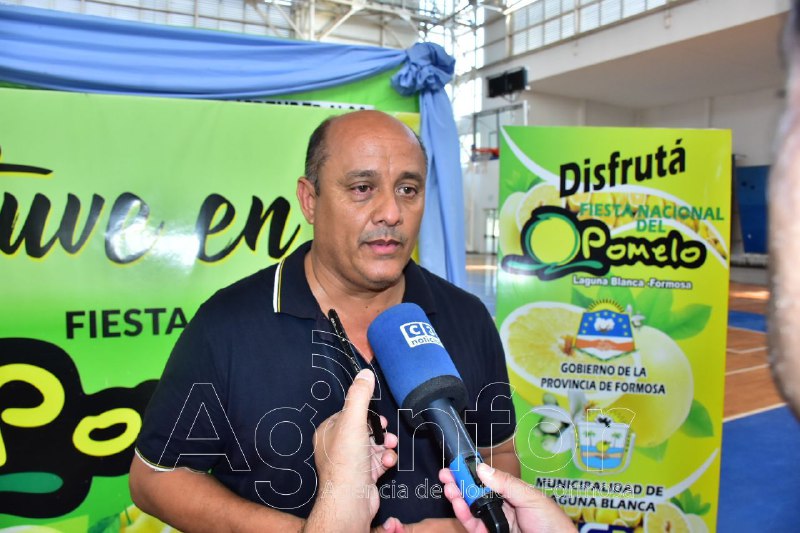 Lemos remarcó que la Fiesta Nacional del Pomelo de una de las más importantes del NEA