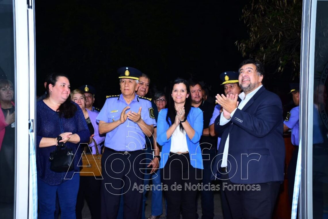 Mutual Policial: Inauguraron la ampliación edilicia y entregaron una ambulancia