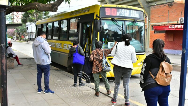 Este domingo 13 el transporte urbano de la ciudad de Formosa será gratuito por las PASO