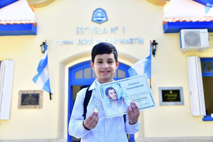 Como cada año, la EPEP N° 1 recordó con un acto la figura de San Martín