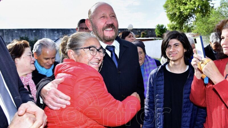 Insfrán presidió la inauguración de la Casa de la Solidaridad del barrio La Floresta