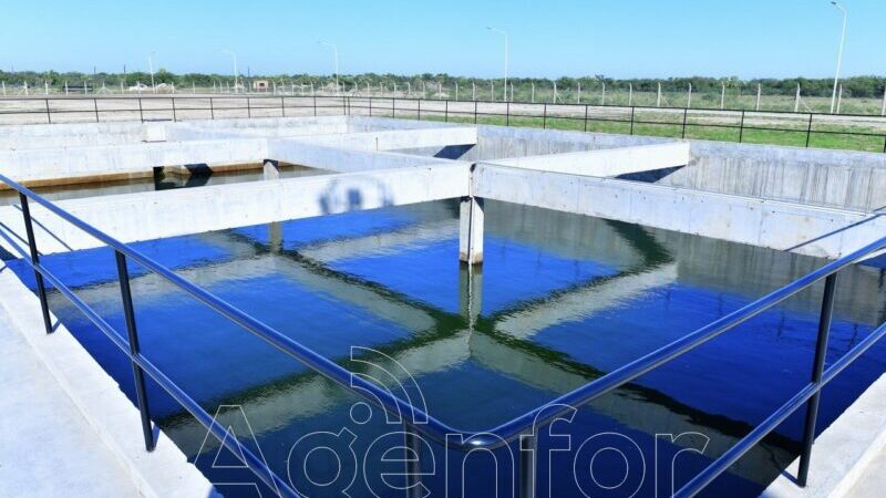 El aglomerado Formosa cuenta con el 100% de acceso a la red de agua en los hogares
