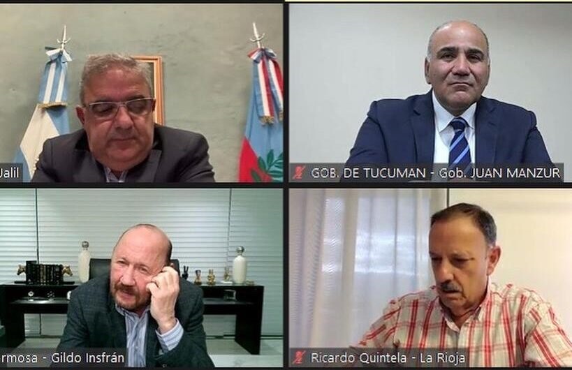 Gildo Insfrán participó de la reunión de gobernadores del Norte Grande