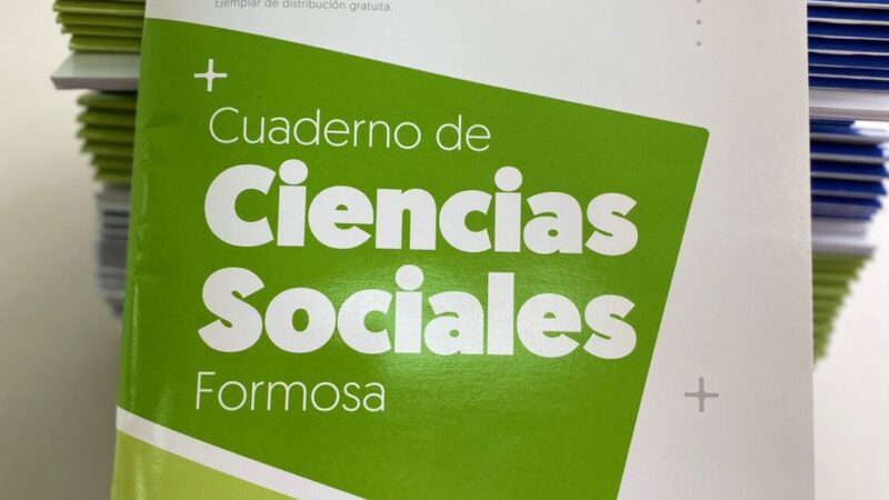 Inició la entrega de forma gratuita de cuadernos de Ciencias Sociales– Formosa