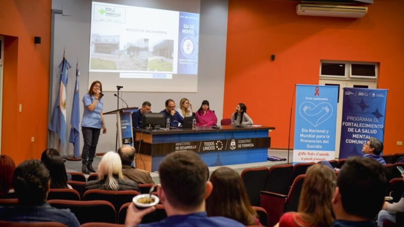 Se desarrolló el Encuentro Provincial de Equipos de Salud Mental del Ministerio de Desarrollo Humano