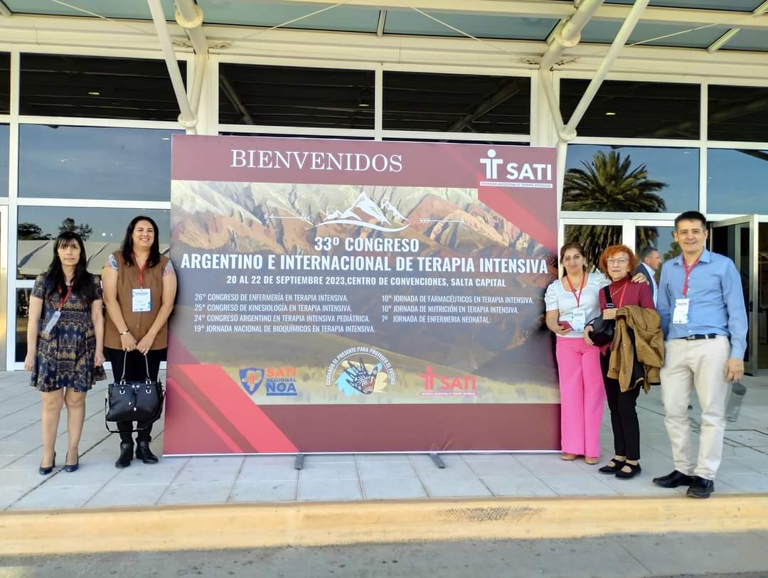 Profesionales del HAC participaron del Congreso Argentino de Terapia Intensiva