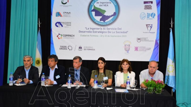 Formosa fue sede de las XVI Jornadas Regionales de Ingeniería del NEA