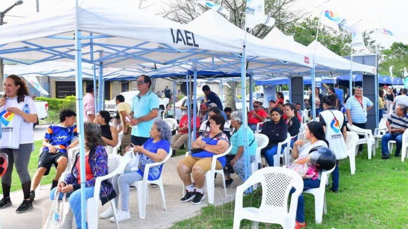 Con múltiples servicios y gran concurrencia de vecinos, Prestaciones en Conjunto desarrolló otra exitosa jornada