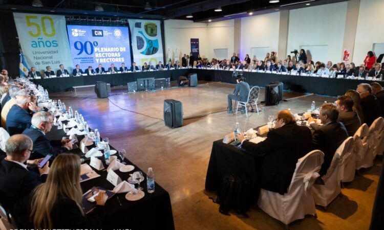 La UPLaB participó del plenario del Consejo Interuniversitario Nacional en defensa de la educación pública y gratuita