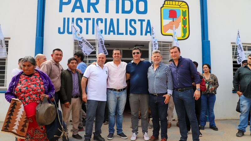 El vicegobernador Solís se reunió con dirigentes organizados de Ingeniero Juárez