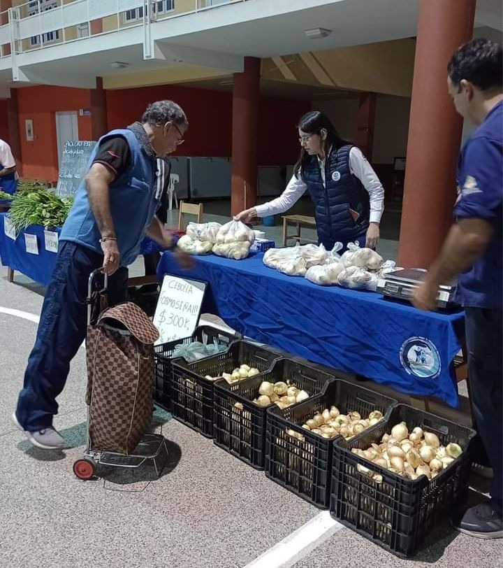 Desde este viernes 29, la feria PAIPPA incluyó entre sus productos las cebollas formoseñas