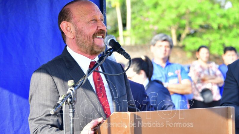 Gildo Insfrán: “La responsabilidad del 22 va más allá de las obras, porque si perdemos el federalismo, perdemos todo”