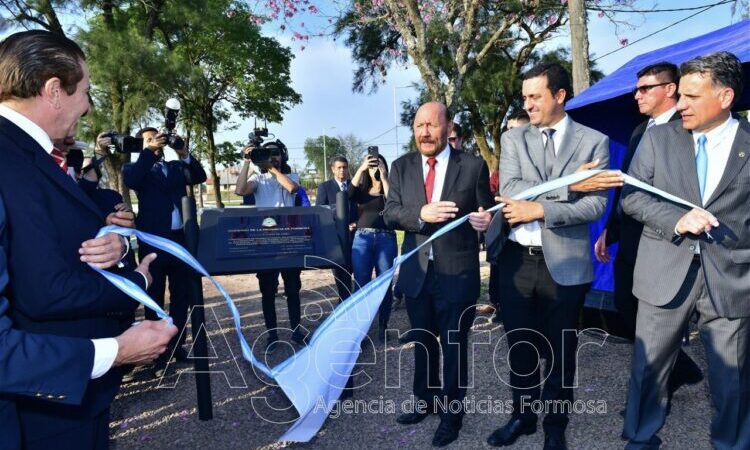 Insfrán finalizó otra intensa jornada de inauguraciones en el interior provincial