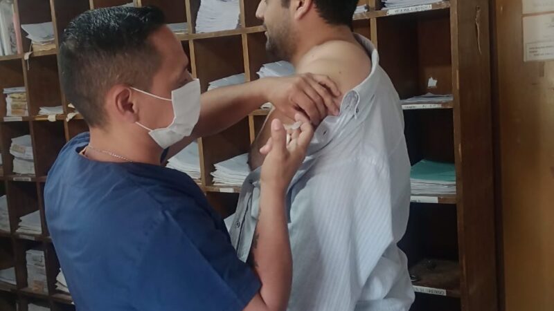 Pozo del Tigre: Operativos de vacunación COVID – 19 en residencia de adultos mayores y otras instituciones