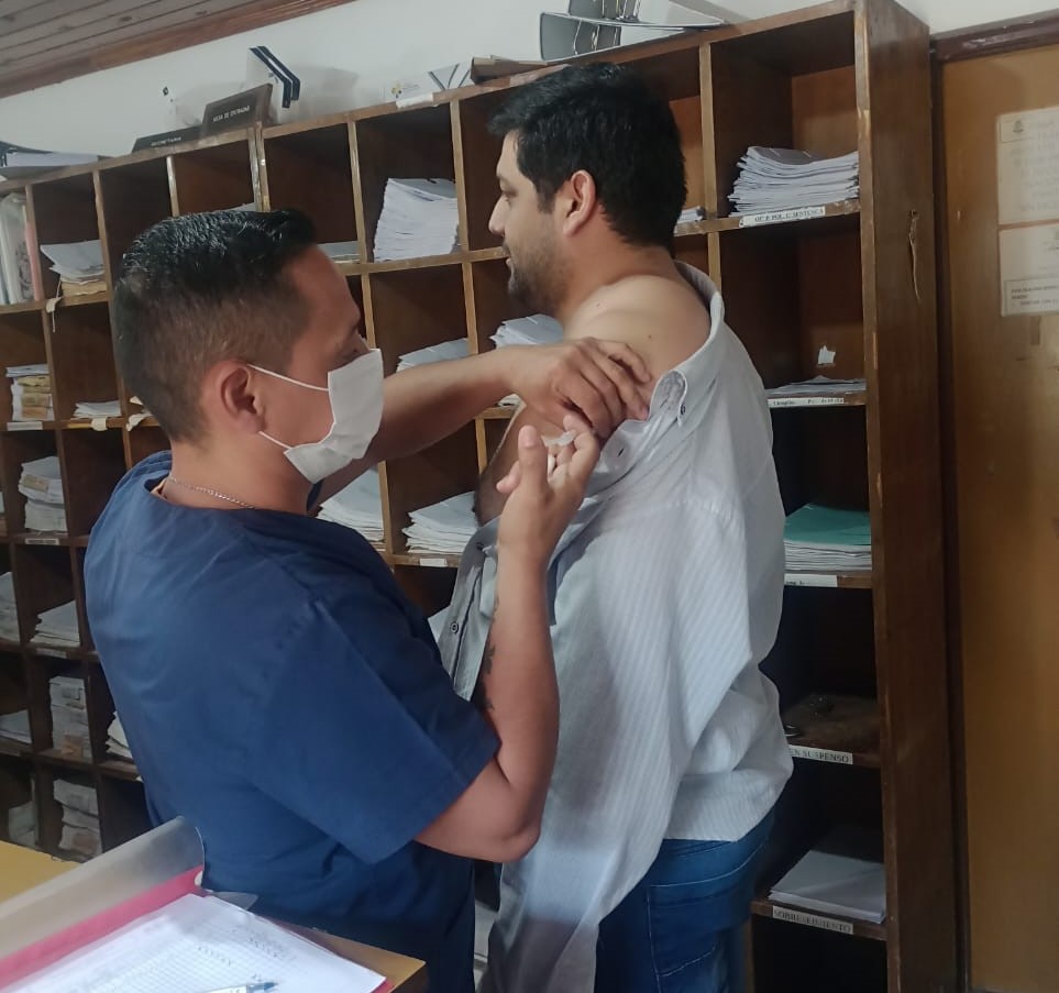 Pozo del Tigre: Operativos de vacunación COVID – 19 en residencia de adultos mayores y otras instituciones