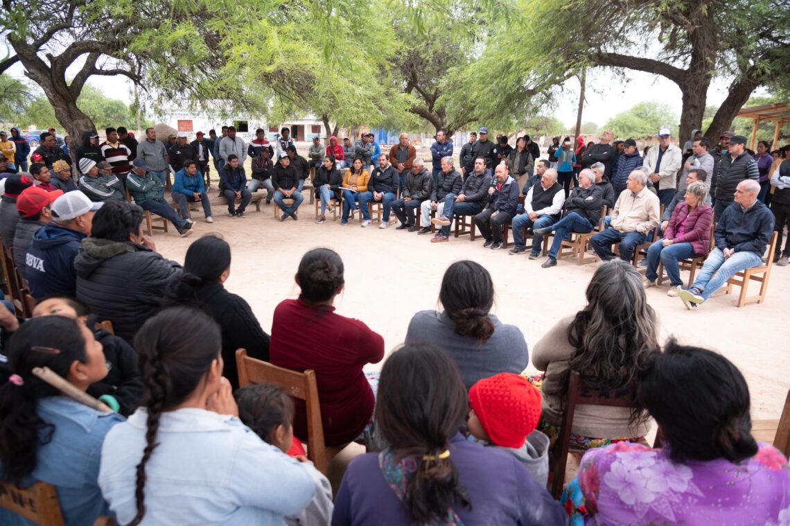Las comunidades originarias “comprometieron su apoyo en defensa de sus derechos”, resaltaron