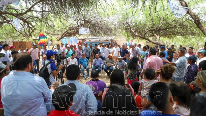 Dirigentes de El Chorro se comprometieron a continuar militando por el Modelo Formoseño