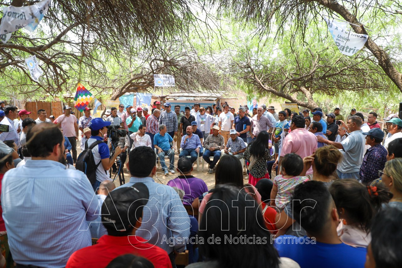 Dirigentes de El Chorro se comprometieron a continuar militando por el Modelo Formoseño