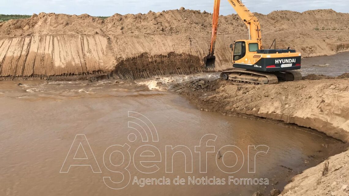 Ingresó agua del río Pilcomayo a la zona del Proyecto Pantalón