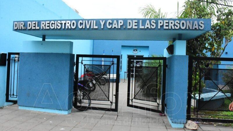 El domingo, los Registros Civiles de la provincia se encontrarán abiertos