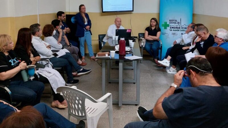 Desarrollaron jornada de Calidad y Seguridad de la atención del paciente en el Hospital Central de Emergencias