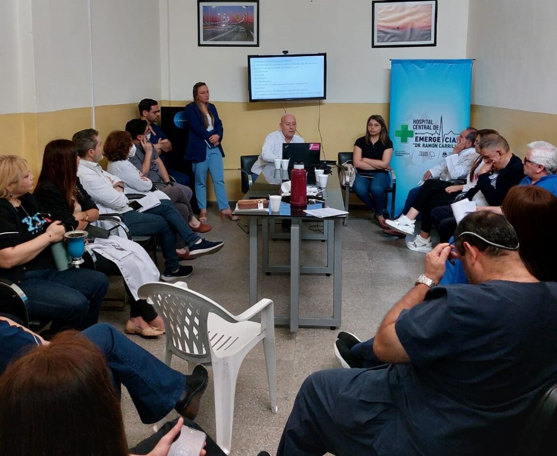 Desarrollaron jornada de Calidad y Seguridad de la atención del paciente en el Hospital Central de Emergencias