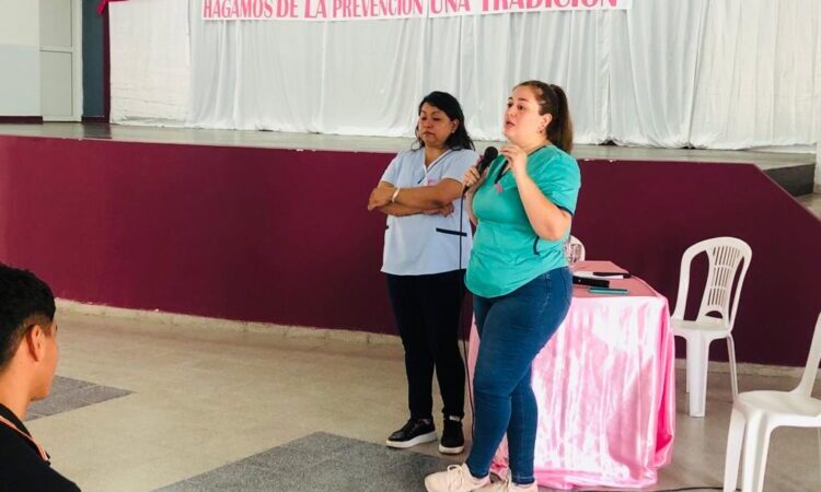 El Hospital de Ibarreta conmemora “Octubre Rosa”
