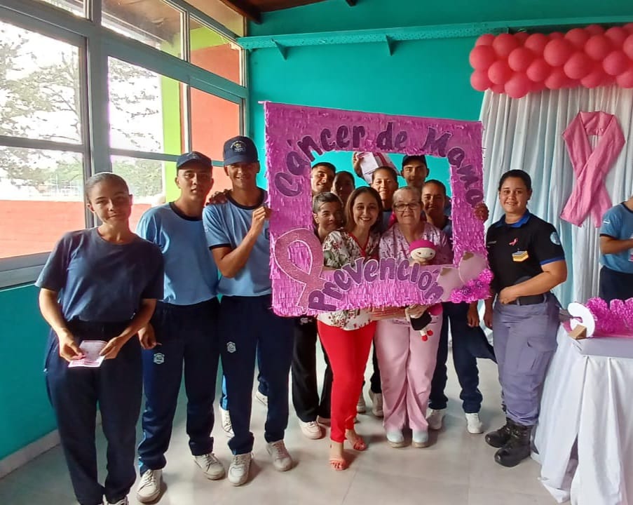 Octubre Rosa: Agentes de la Policía de la Provincia participaron de una charla de concientización