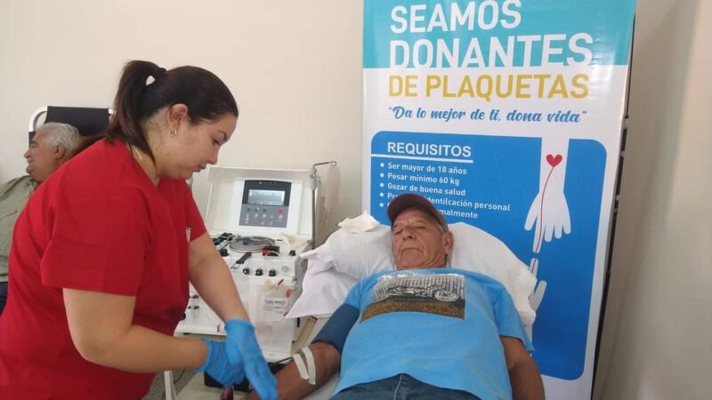 El Hospital de Laguna Yema concretó una nueva colecta de sangre