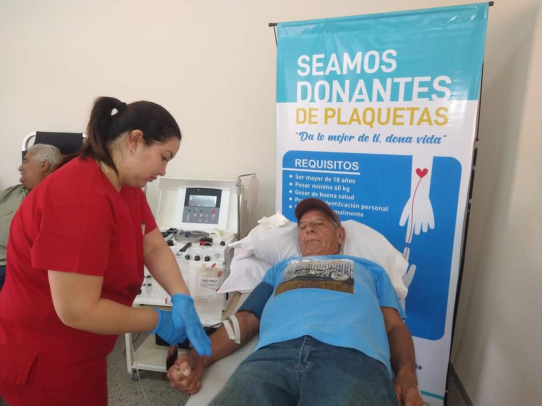 El Hospital de Laguna Yema concretó una nueva colecta de sangre