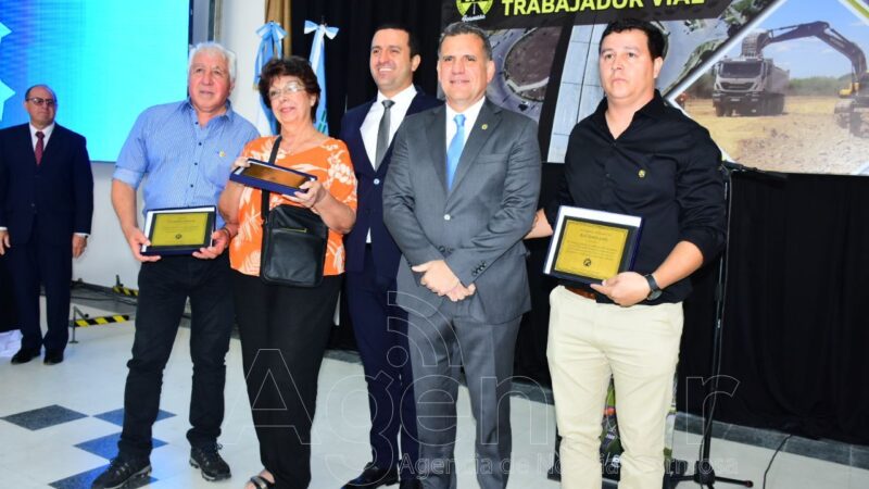 Caffa destacó que el trabajo vial se realiza con los valores de “servicio, compromiso y solidaridad”