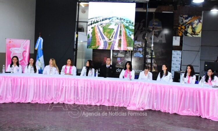 Brindaron una jornada informativa sobre el cáncer de mama, conjuntamente con prestaciones de salud