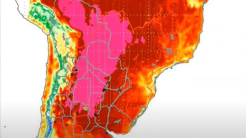 Puntualizan sobre el “domo de calor” que afectó a la región del Gran Chaco Americano