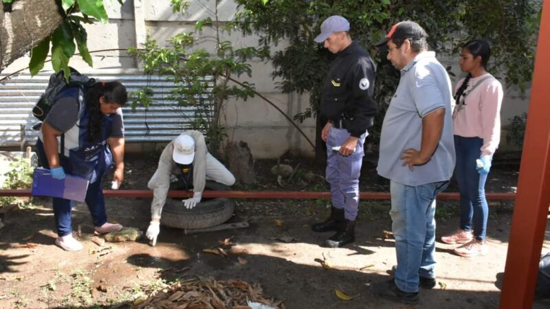 Reiteraron a los vecinos la importancia de acentuar la prevención del dengue luego de las lluvias