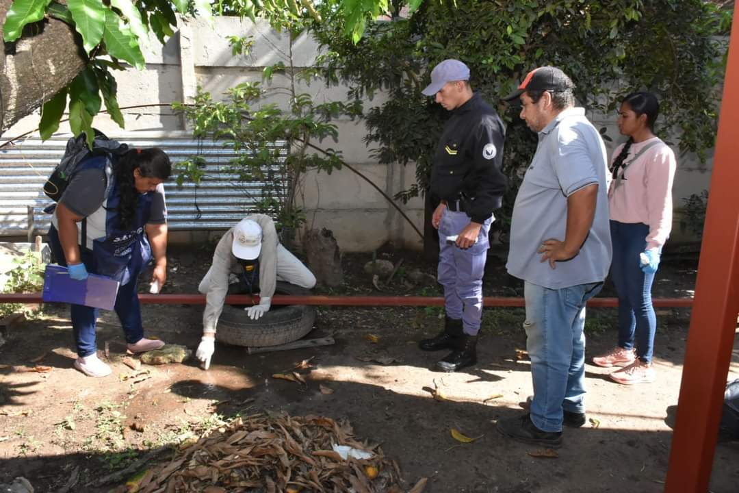 Reiteraron a los vecinos la importancia de acentuar la prevención del dengue luego de las lluvias