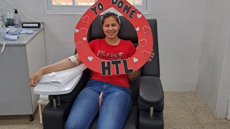 Hospitales del interior se sumaron a la conmemoración del Día Nacional del Donante Voluntario de Sangre