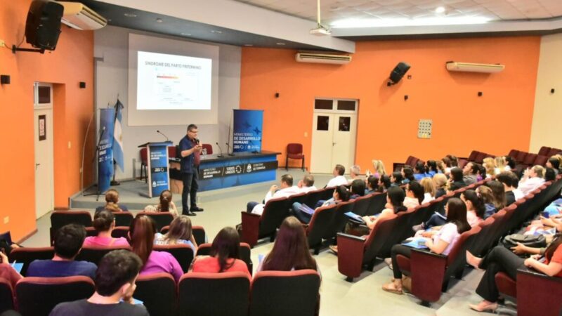 Equipos de salud de la provincia participaron este jueves de la Jornada del Prematuro