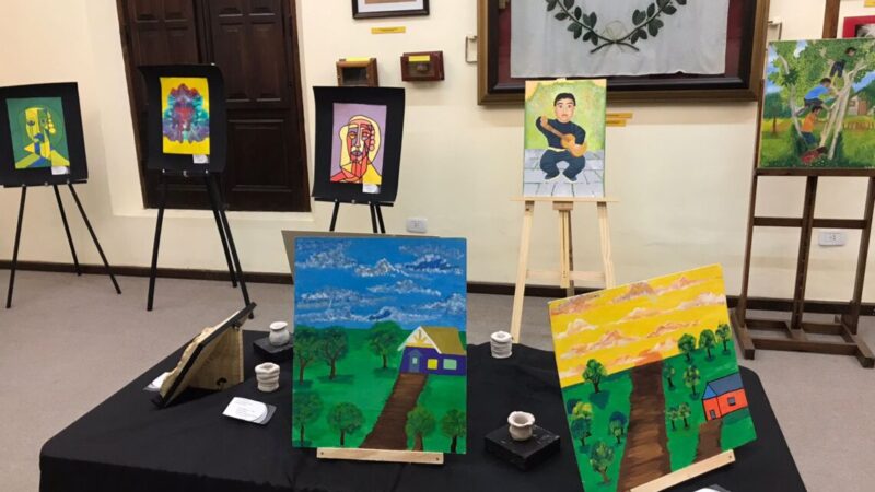 Con obras de estudiantes de escuela rural, inició la 7° edición de “Una Muestra en el Museo”